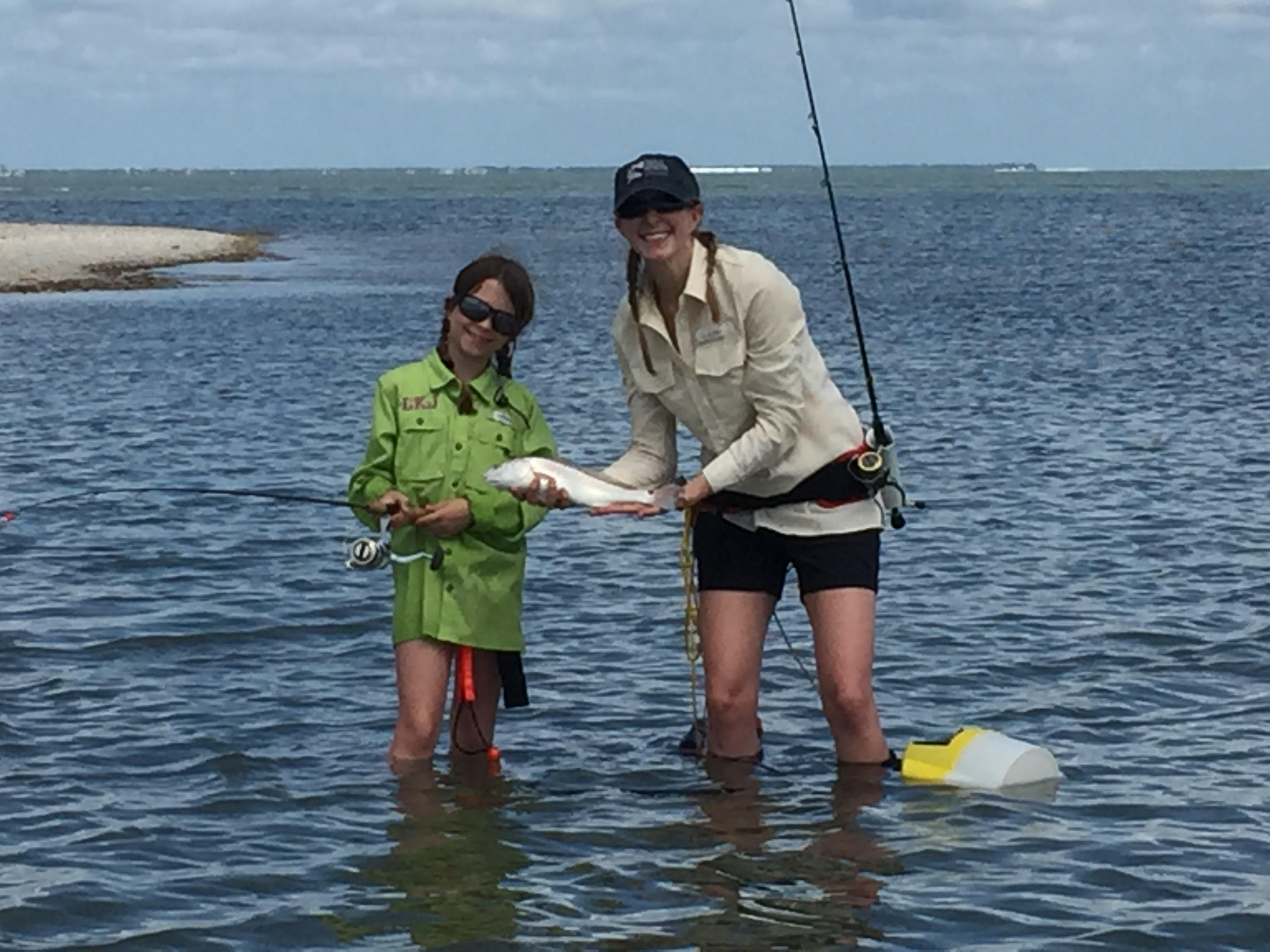 Wade Fishing the Texas Coast - Mckenna Quinn